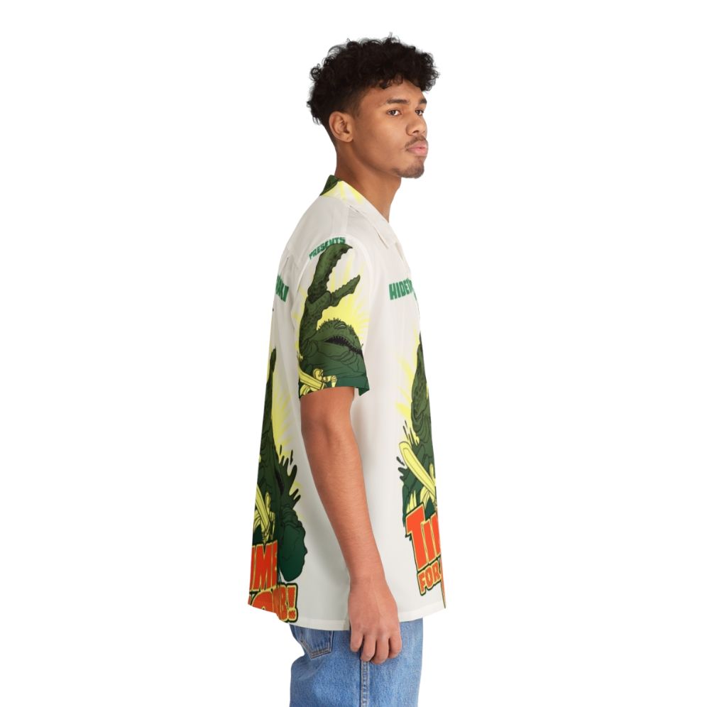 Dark Souls inspired 'Time For Crab' Hawaiian shirt - People Pight