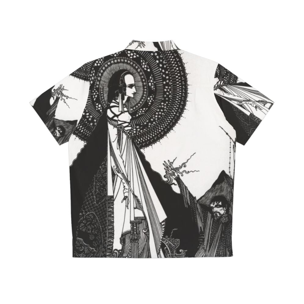 Ligeia Harry Clarke For Edgar Allan Poe Hawaiian Shirt - Back