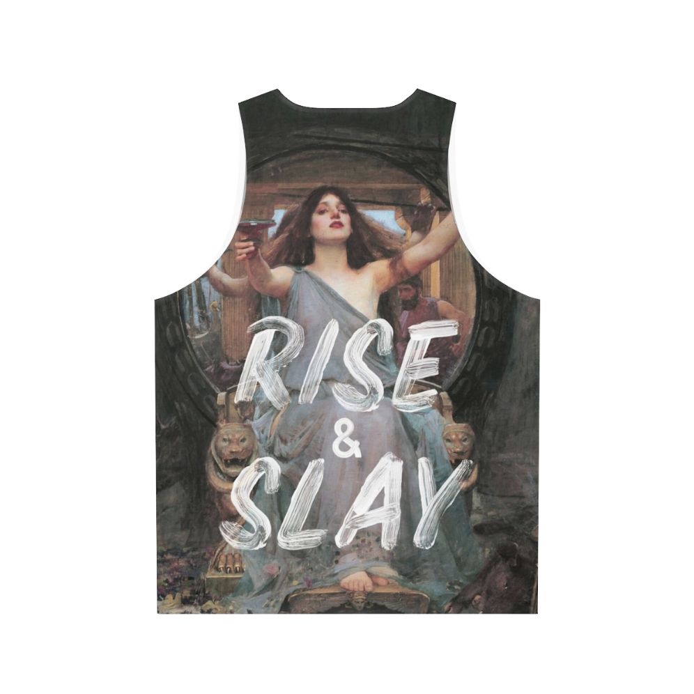 "Rise and Slay" motivational tank top - Back