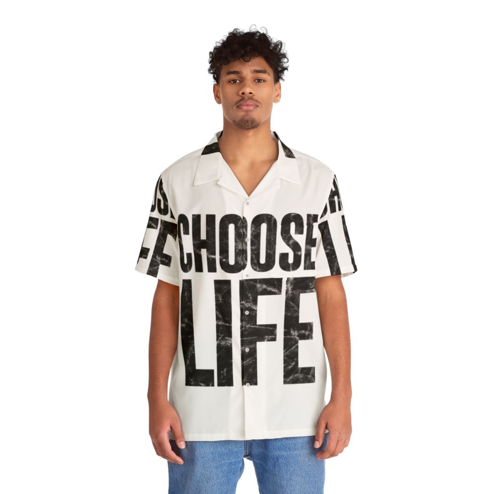 1980s "Choose Life" Hawaiian Shirt - Lifestyle