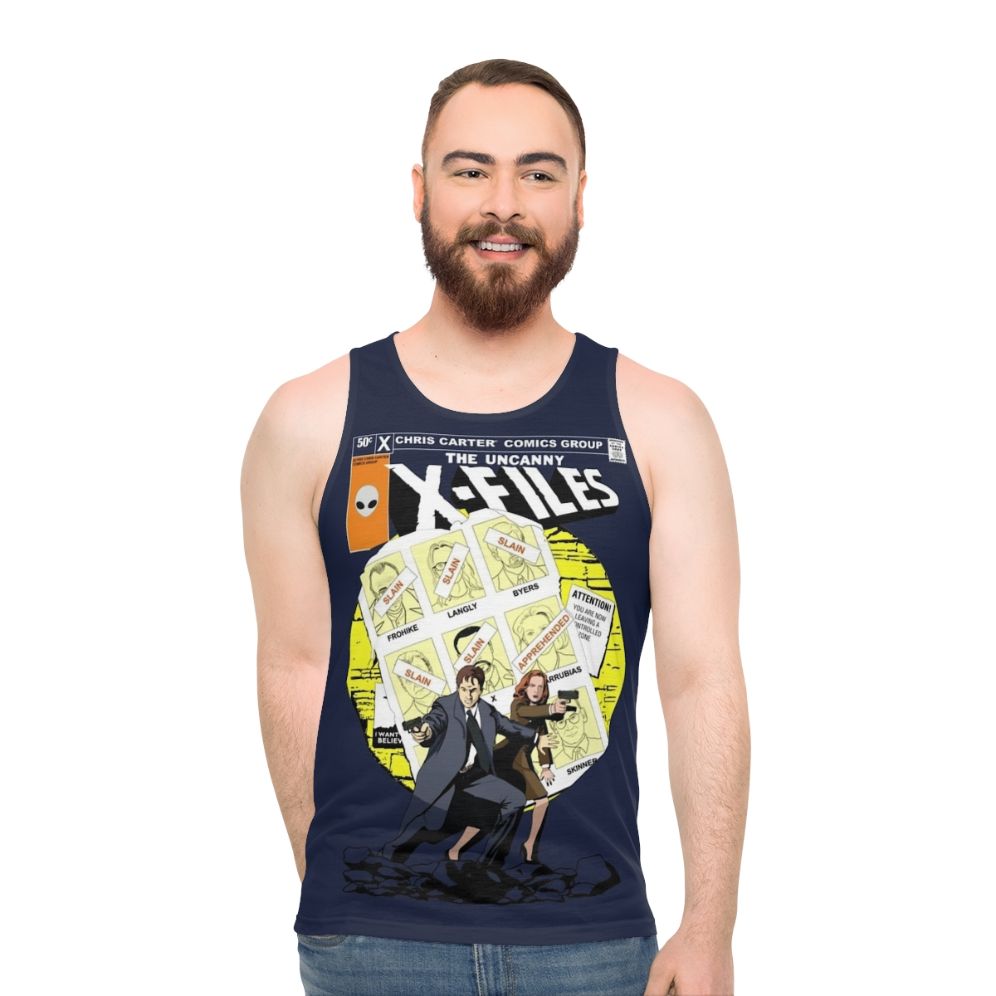 X-Files & X-Men Unisex Tank Top - men