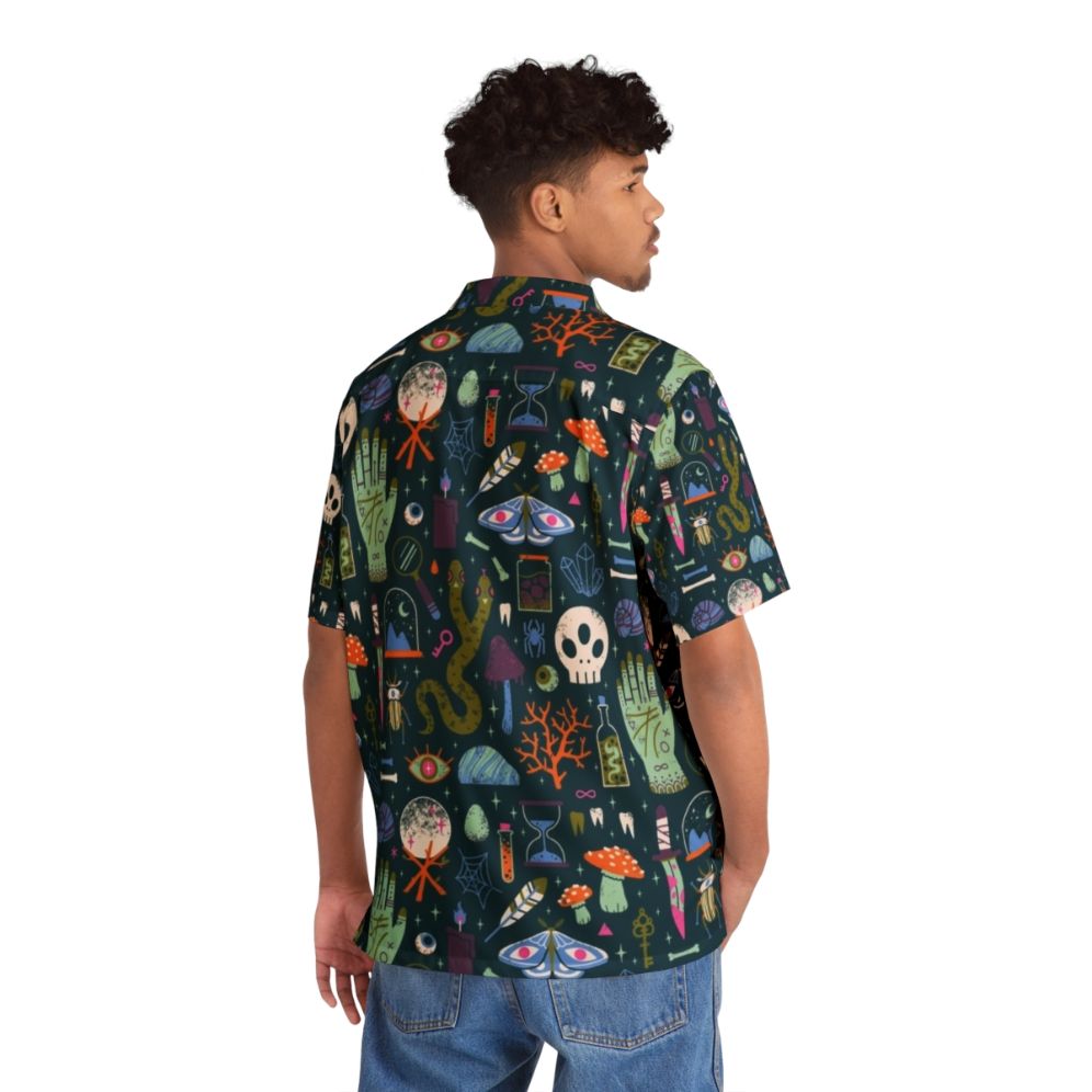 Spooky Curiosities Hawaiian Shirt - People Back