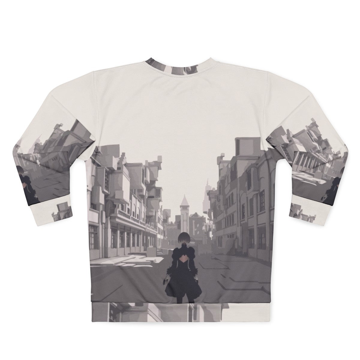 Nier Automata Copied City Sweatshirt - Back