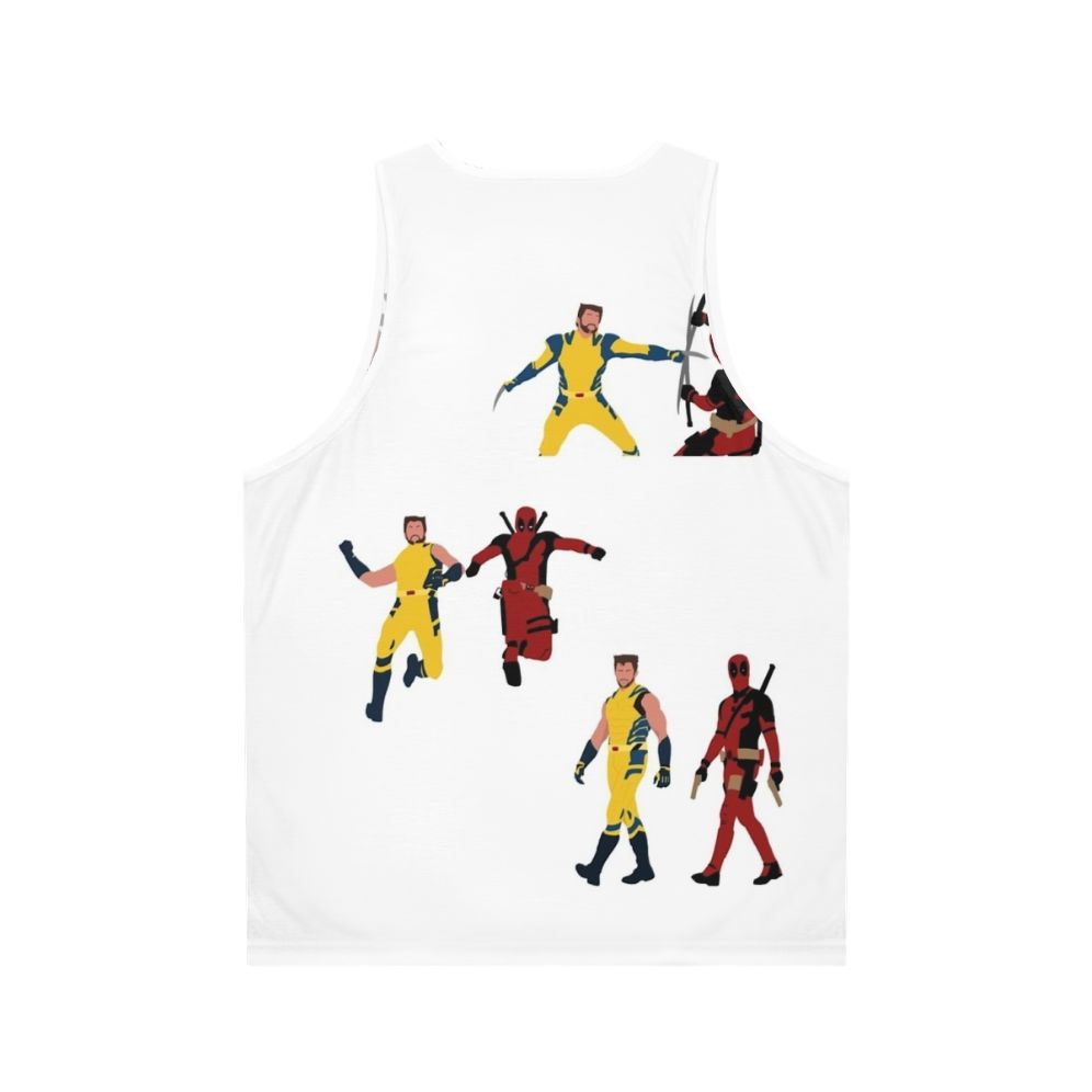 Marvel superhero unisex tank top - Back