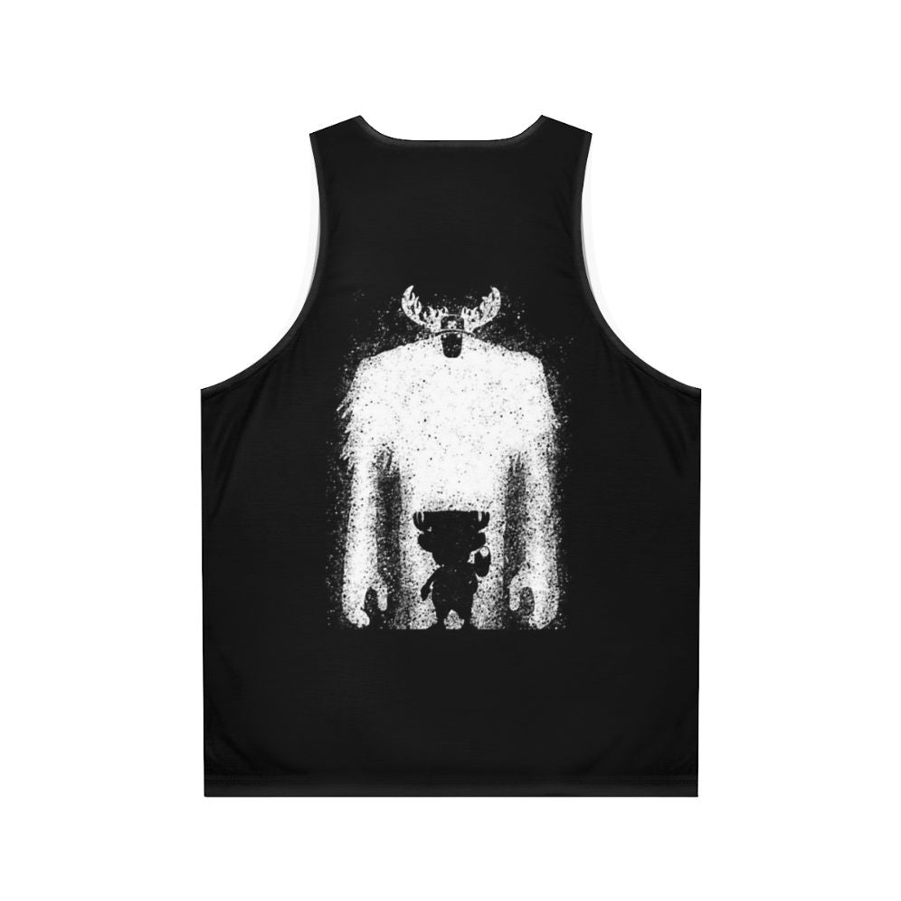 Tony Tony Chopper One Piece Silhouette Unisex Tank Top - Back