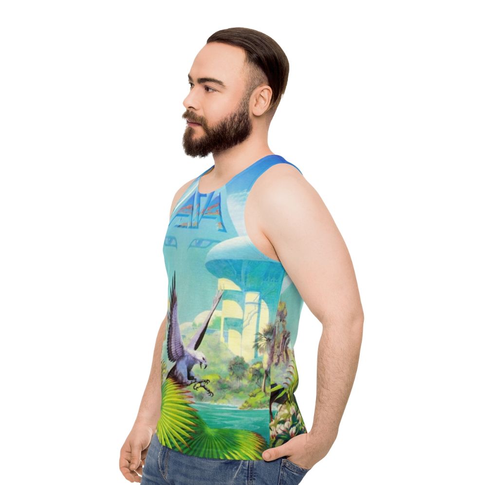 Alpha Unisex Tank Top - men side