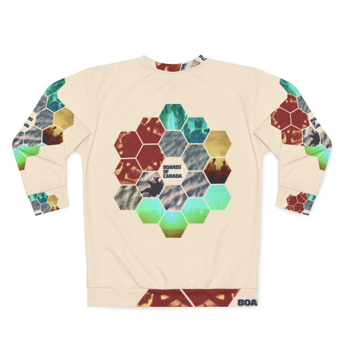 Boards Of Canada Hexagon Sun Sweatshirt - Back