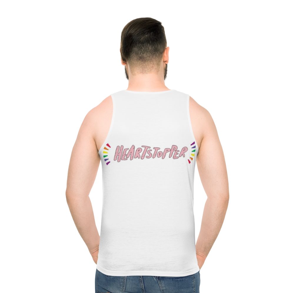 Heartstopper Unisex Tank Top - men back