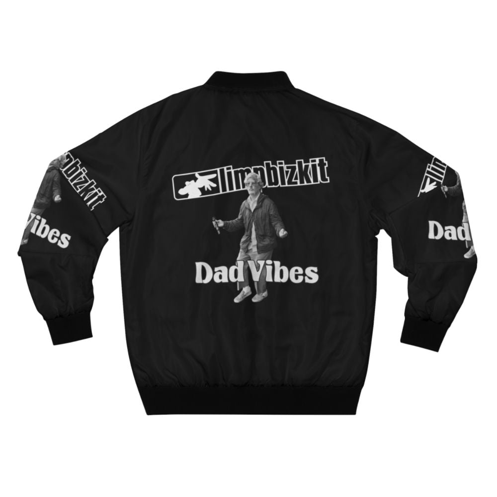 Limp Bizkit Rapcore Dad Vibes Logo Bomber Jacket - Back