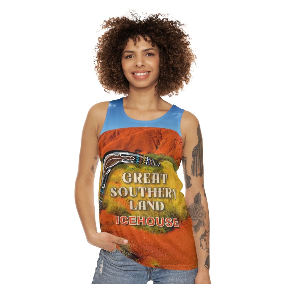 Unisex Tank Top featuring Great Southern Land Australian Band - women