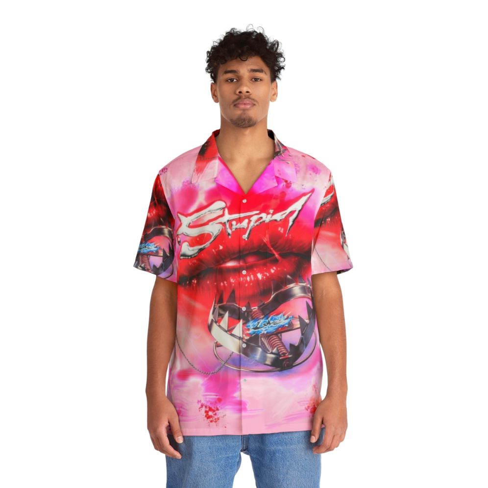 Chromatica Inspired Stupid Love Hawaiian Shirt - People Front