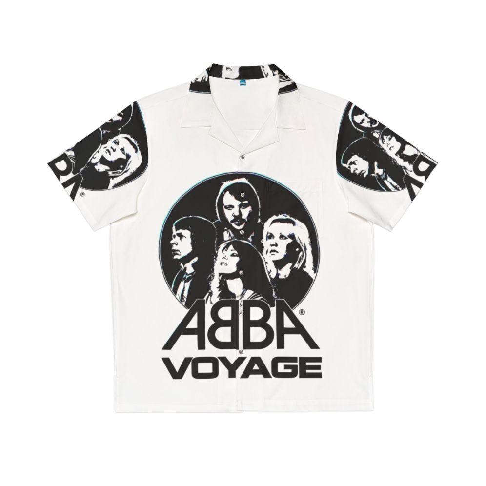 Retro ABBA Hawaiian Shirt with Iconic Disco Designs