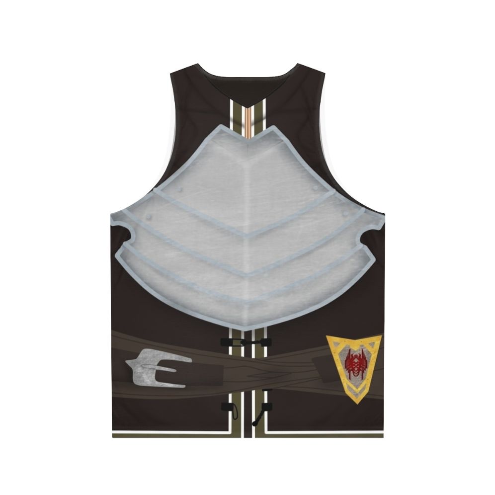 Unisex Dragon Age Fenris Tank Top - Back