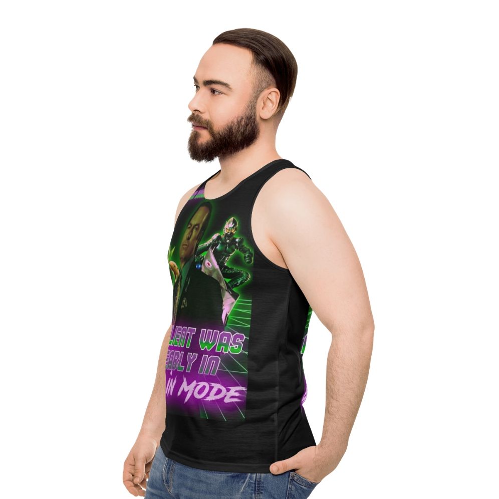 Goblin Mode Unisex Tank Top - men side