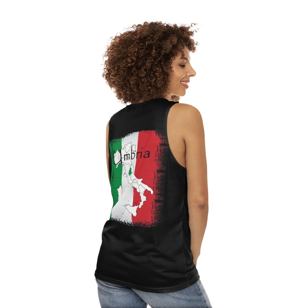 Unisex Umbria Pride Tank Top - women back