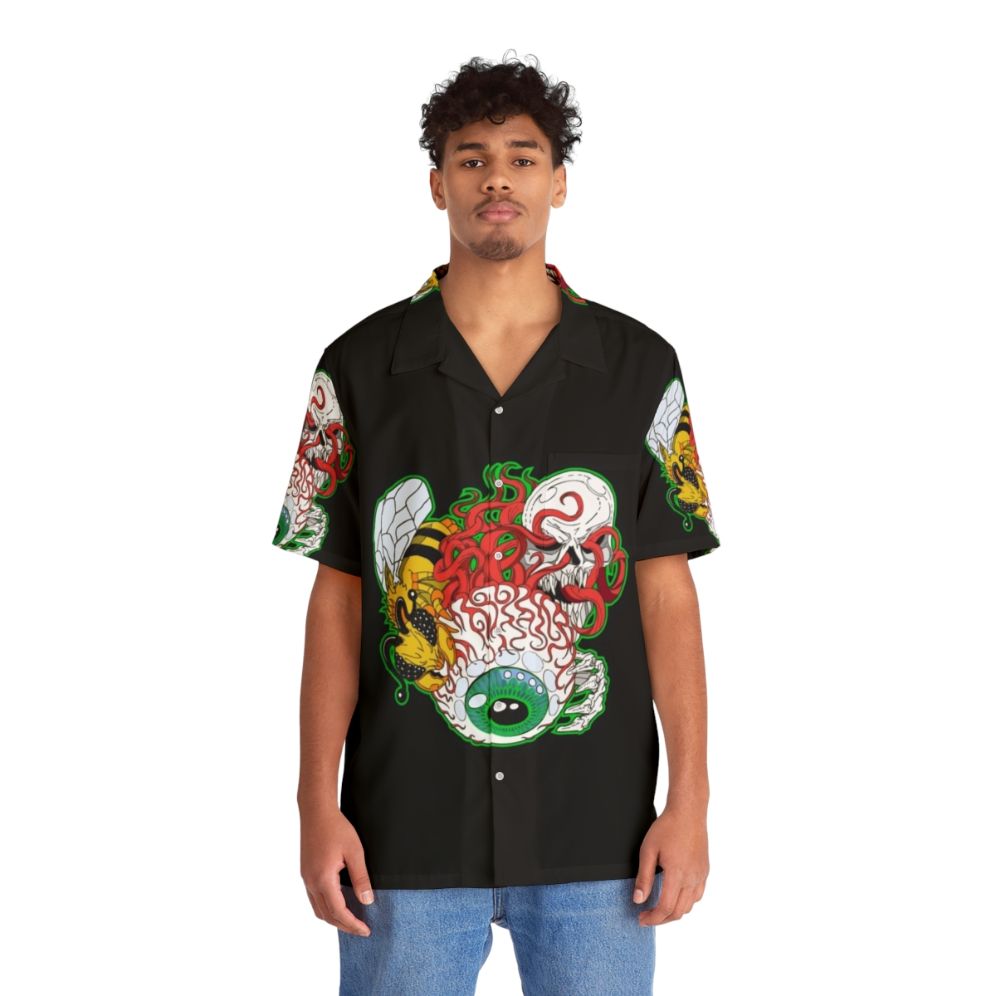 Eye of Cthulhu Hawaiian Shirt - People Front