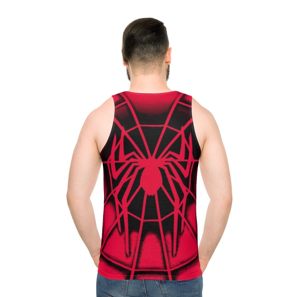 The Human Spider 2002 Design Unisex Tank Top - men back