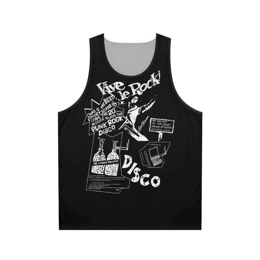 Vintage Look Punk Rock Unisex Tank Top