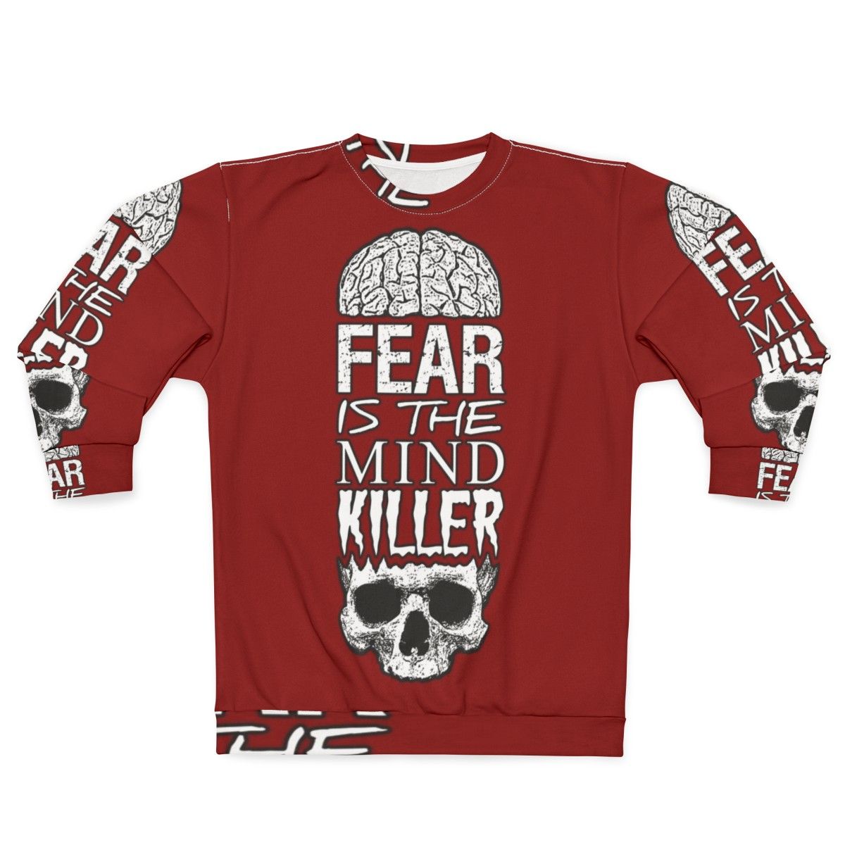 Fear Is The Mind Killer Hardcore Workout Sweatshirt