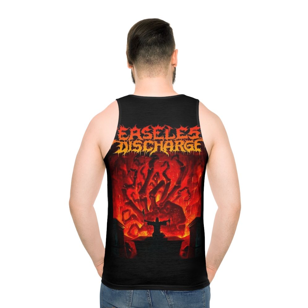 Unisex Dark Souls Ceaseless Discharge Tank Top - men back