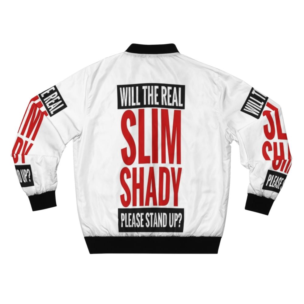 Eminem Slim Shady Hip Hop Bomber Jacket - Back