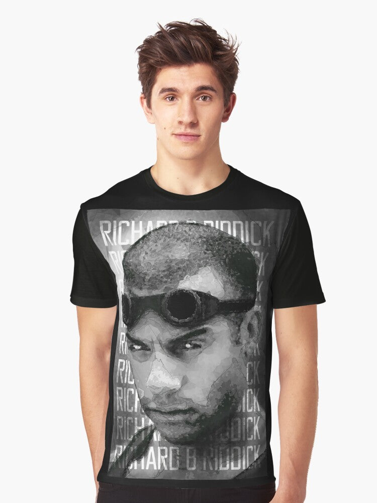 Pitch Black Riddick Furians Graphic T-Shirt - Men