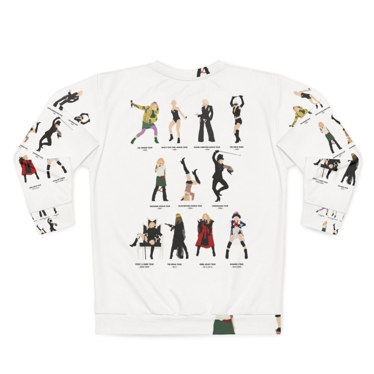 Evolution of the Queen Fashionable Sweatshirt - Back