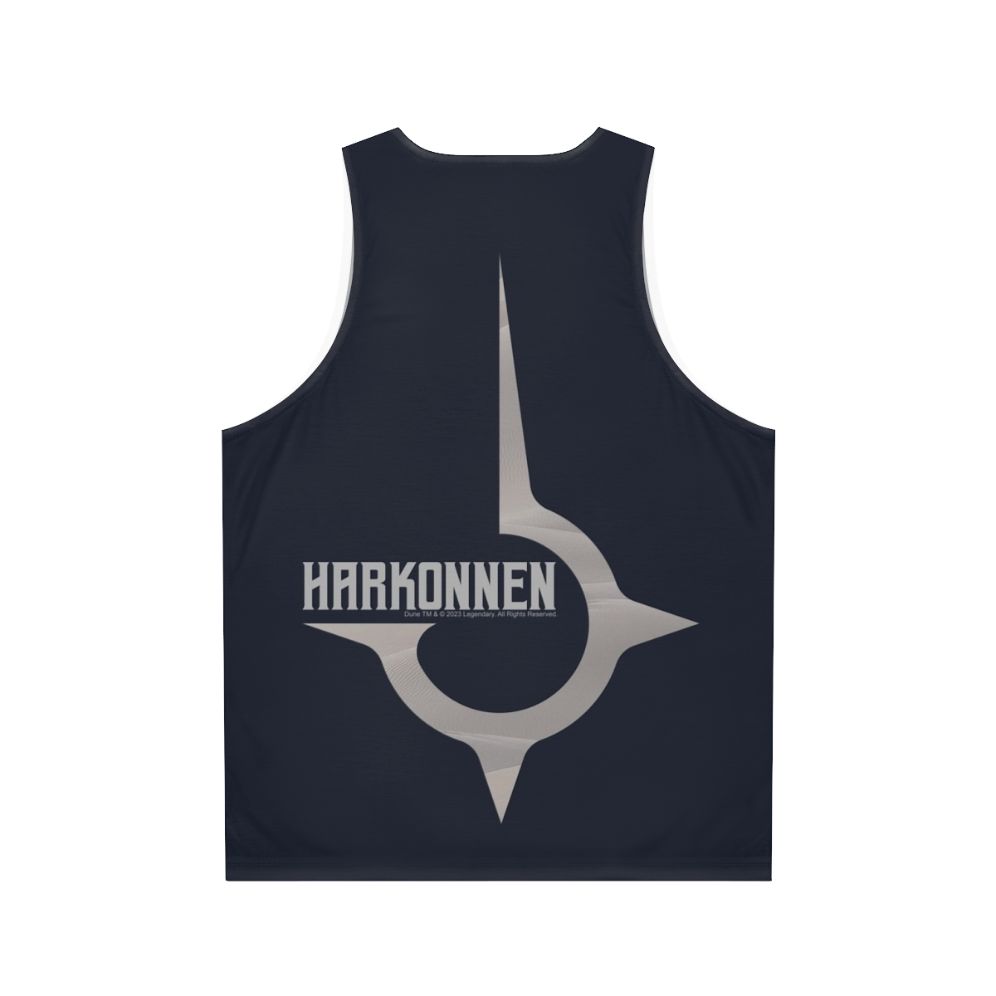 House Harkonnen Dune Inspired Unisex Tank Top - Back