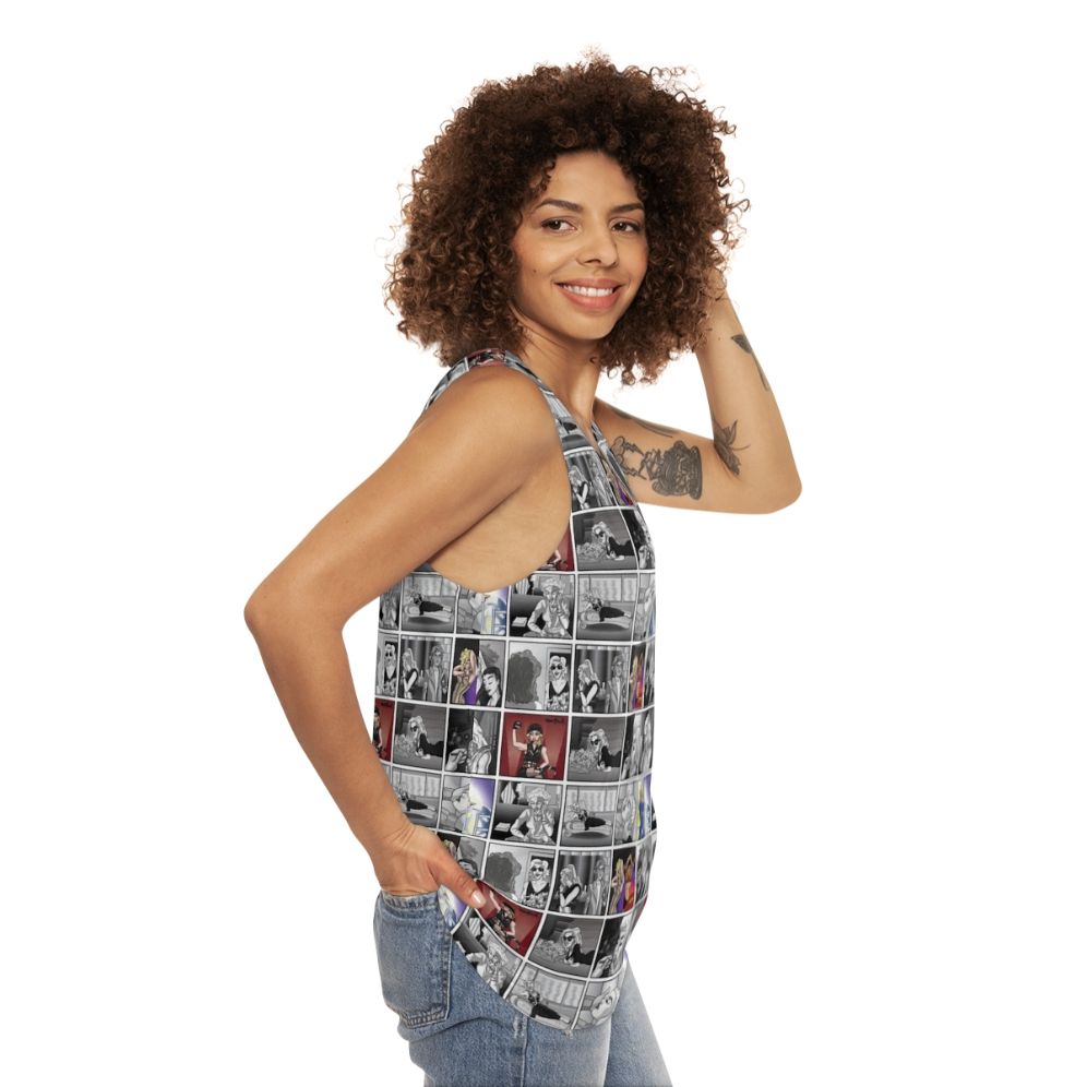 Our Lady of Truth or Dare Unisex Tank Top - women side