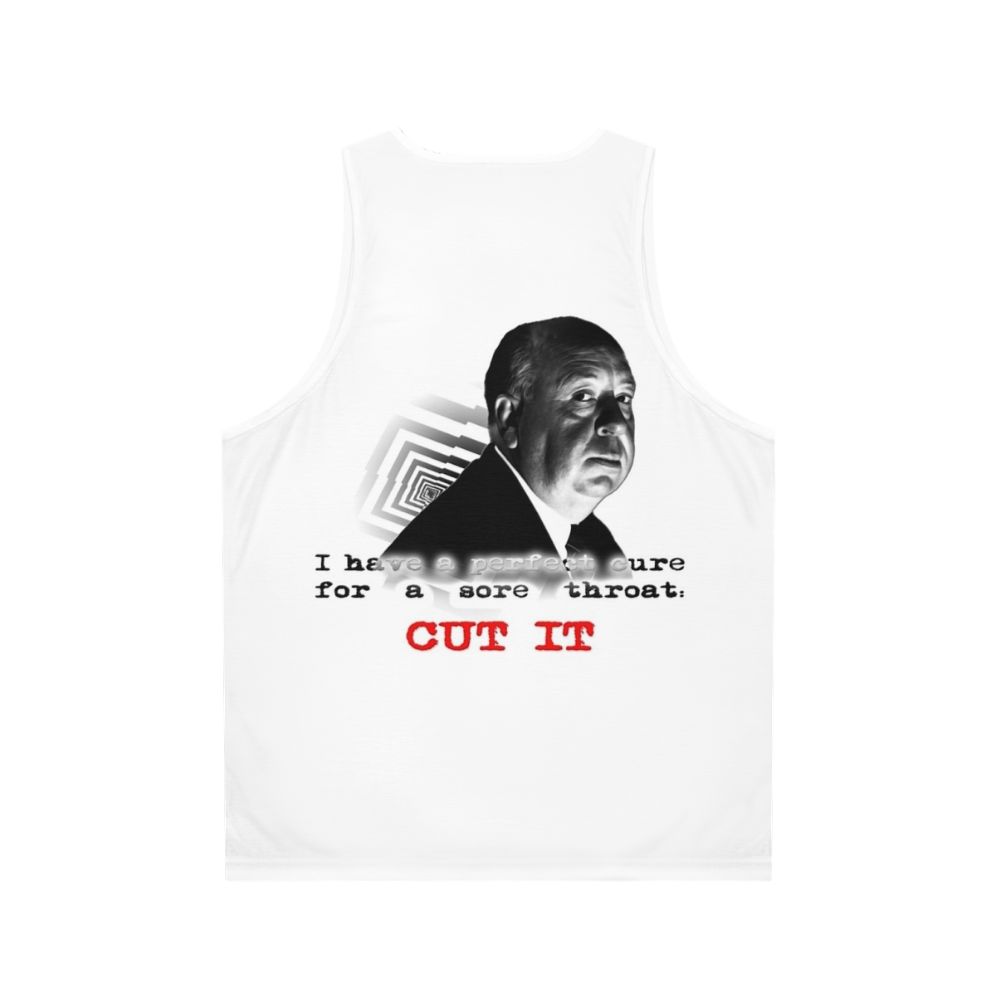 Alfred Hitchcock Unisex Tank Top - Back