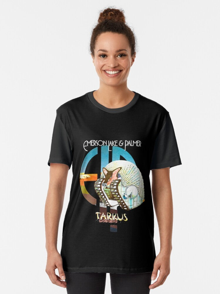 Emerson Lake and Palmer Tarkus ELP Band Graphic T-Shirt - Women