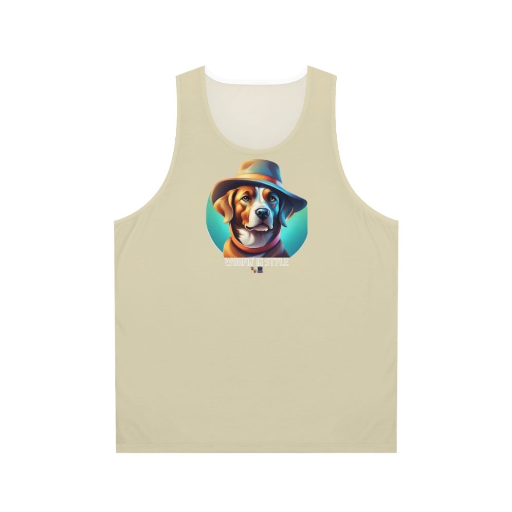 Fashionable unisex tank top for stylish pets