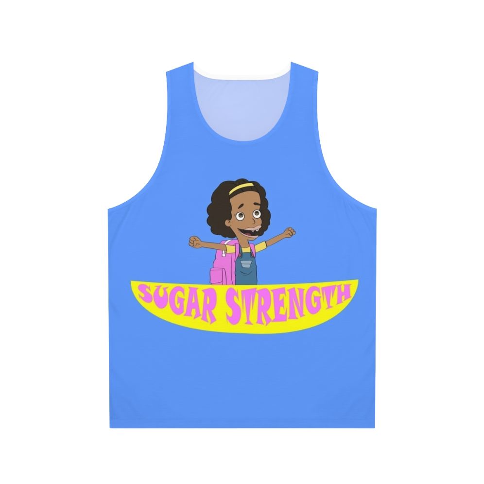 Unisex Sugar Strength Big Mouth Netflix Tank Top