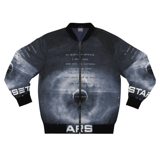 Starset Alternative Music Bomber Jacket with band logo and space-themed graphics