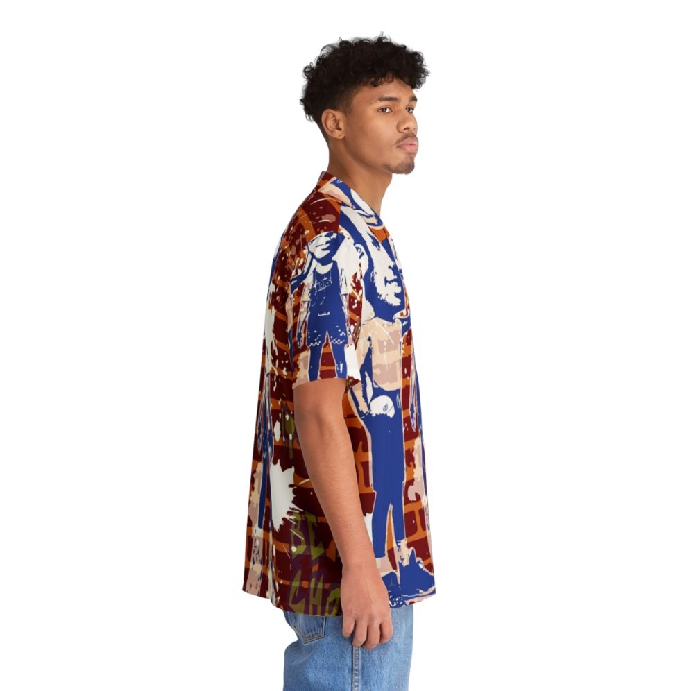 Spike Tropical Print Hawaiian Shirt - People Pight