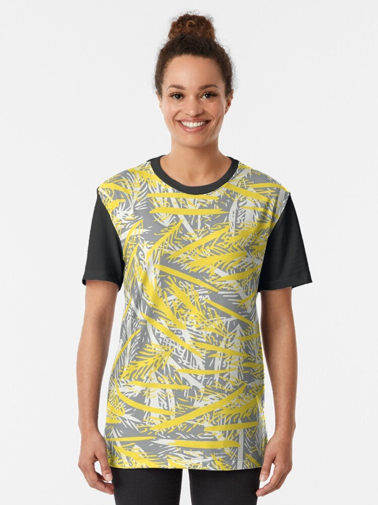 Ultimate Gray, Illuminating, and Cloud Dancer Graphic T-Shirt - Women