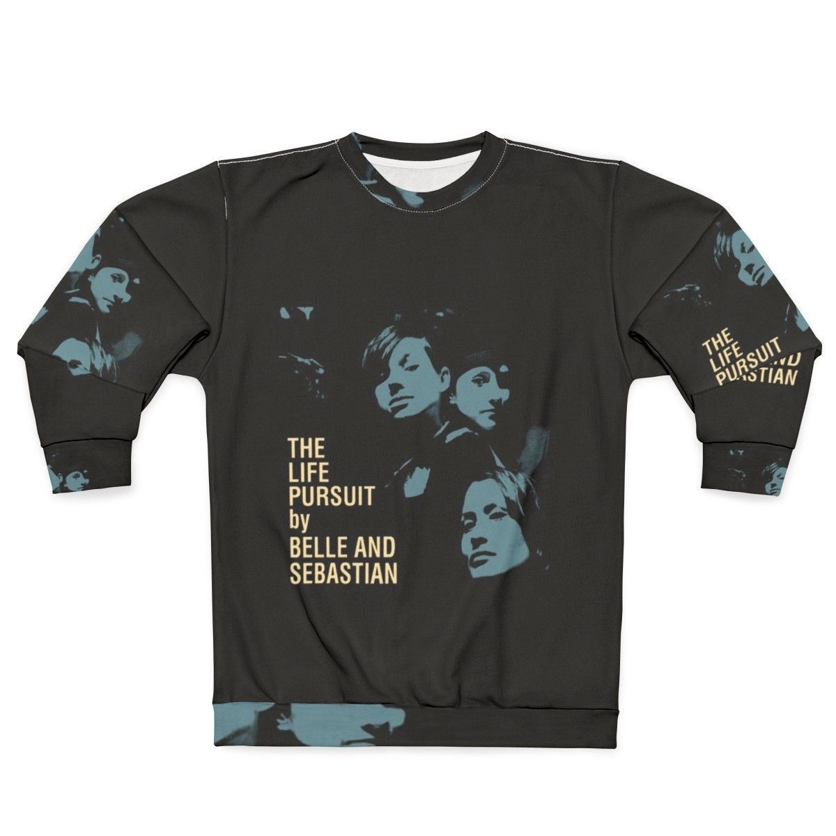 Belle and Sebastian Band Sweatshirt with Indie Music Lyrics