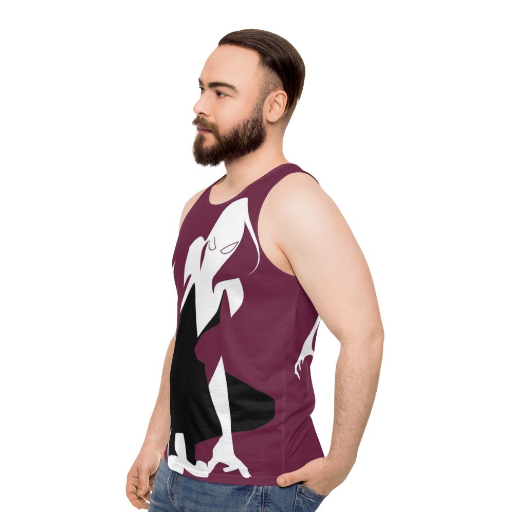 Marvel Spider Gwen Unisex Tank Top - men side