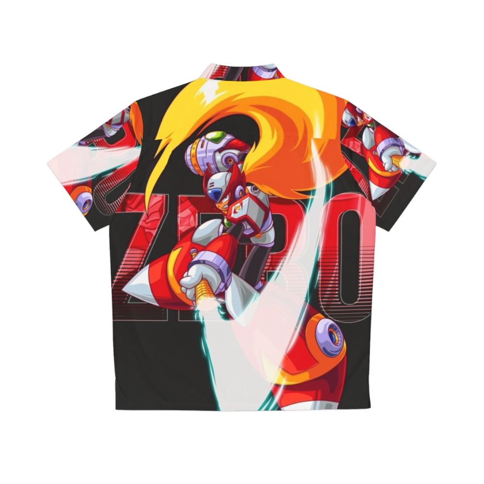 Mega Man Zero Hawaiian Shirt - Back