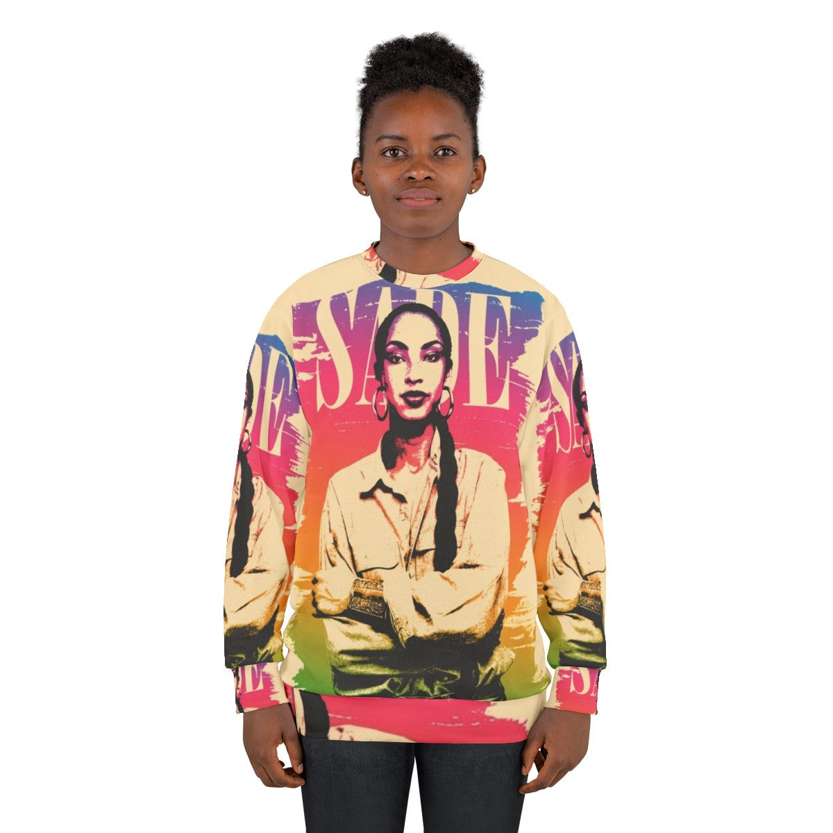 Sade Adu 80s Pop Singer Sweatshirt - women