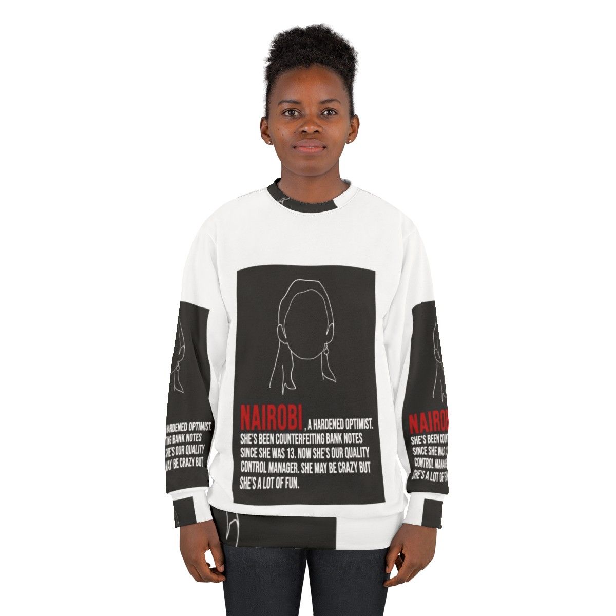 Nairobi House of Money Money Heist Sweatshirt - women