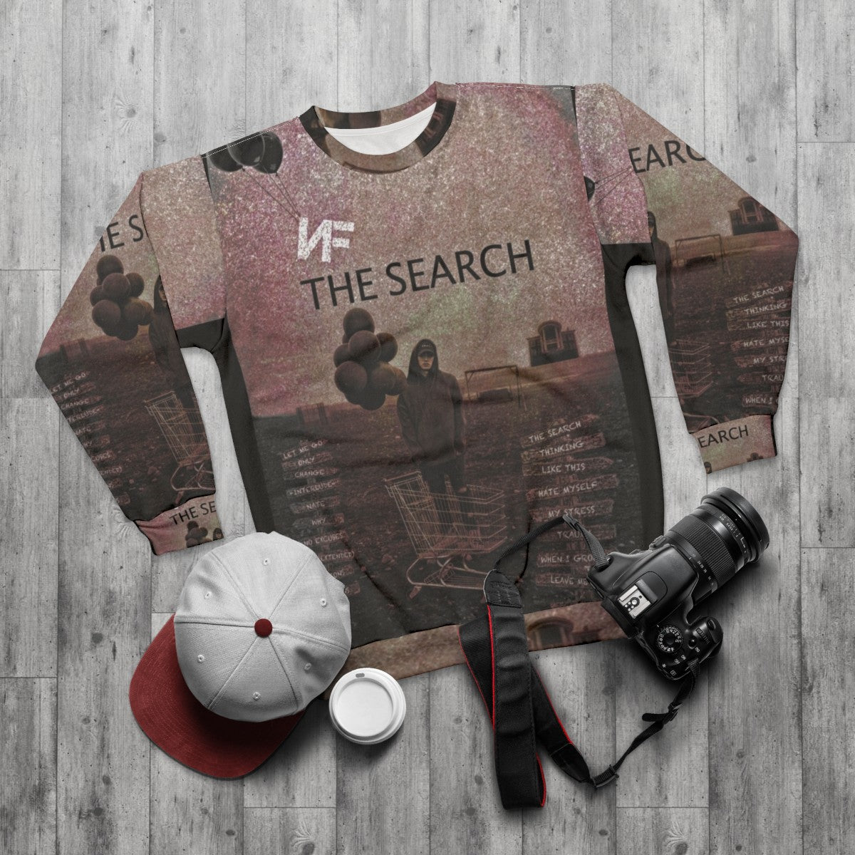 NF The Search Sweatshirt - flat lay