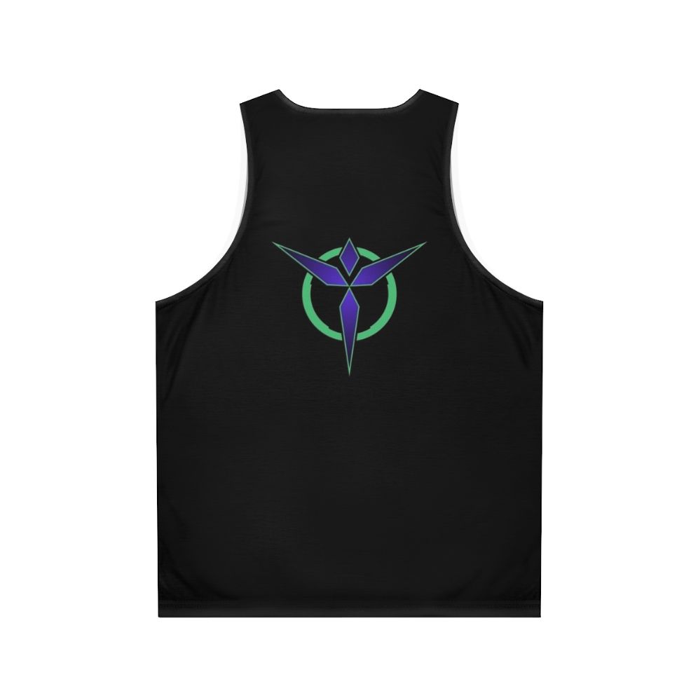 Vanu Sovereignty Planetside 2 Unisex Gaming Tank Top - Back