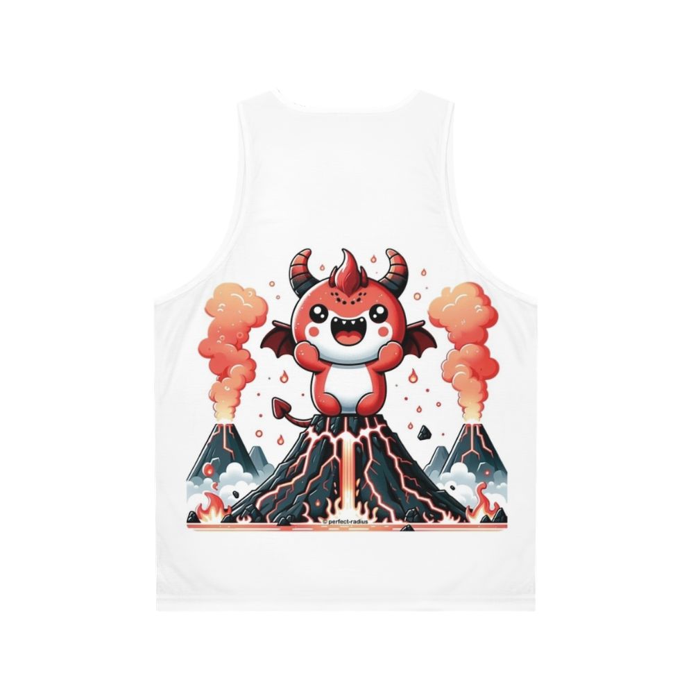 Legendary demon animals fantasy unisex tank top - Back