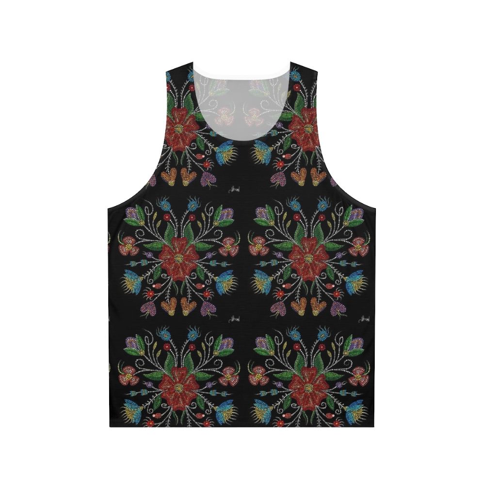 Unisex "Growth of Happiness" Indigenous Inspired Tank Top