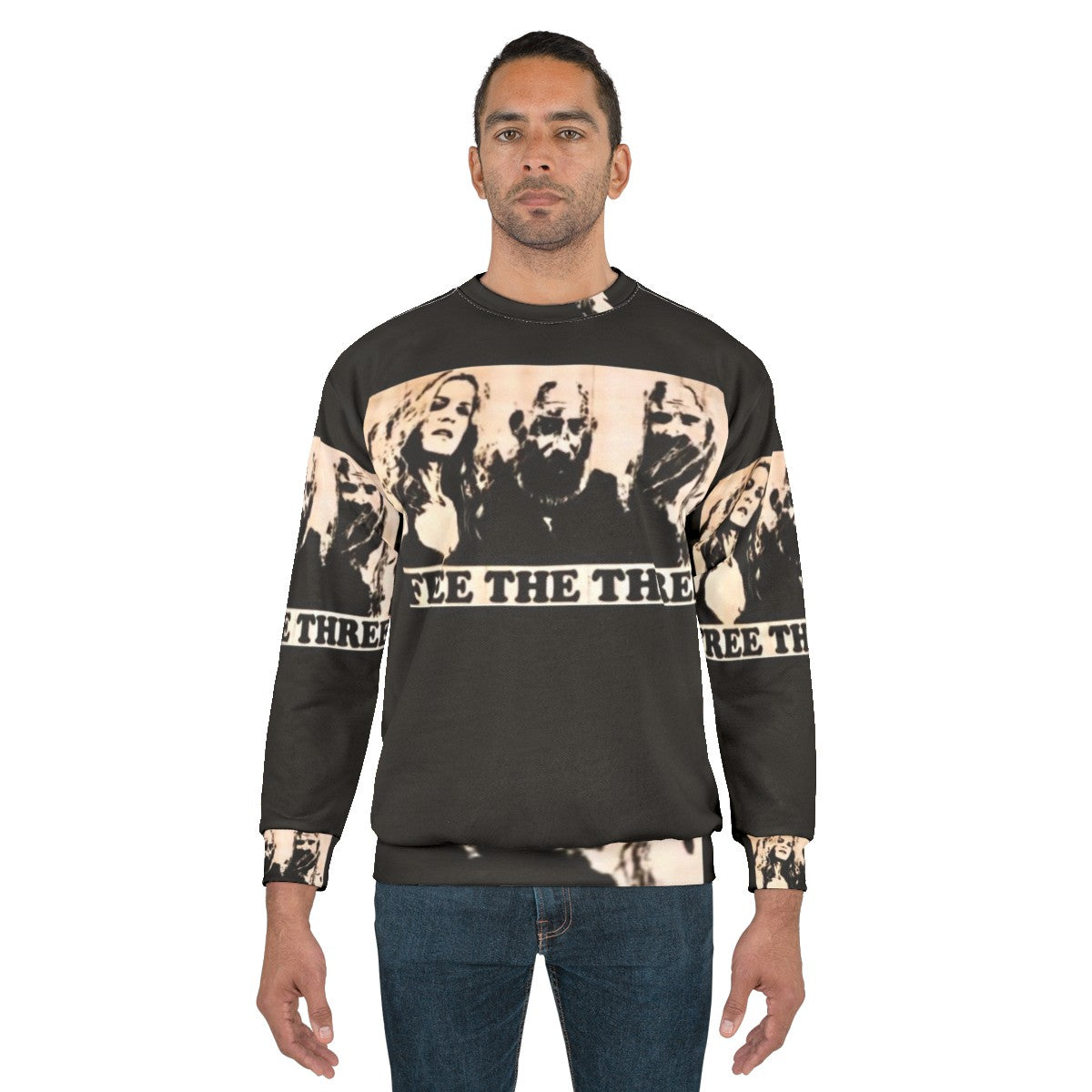 Free the 3 From Hell' Graphic Sweatshirt - men