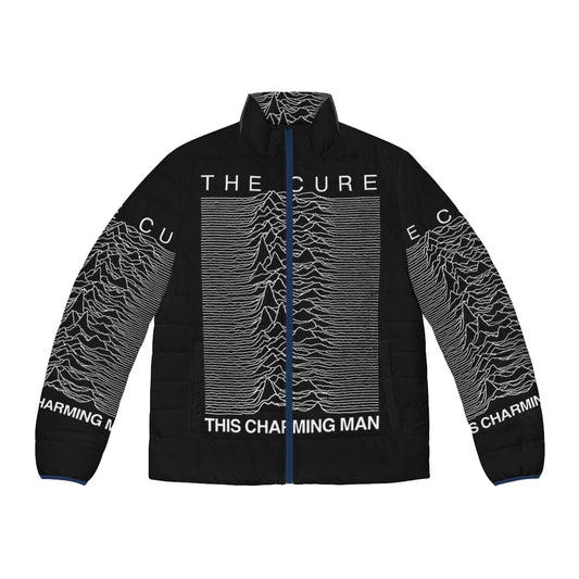 The Cure "This Charming Man" Puffer Jacket featuring the iconic new wave band