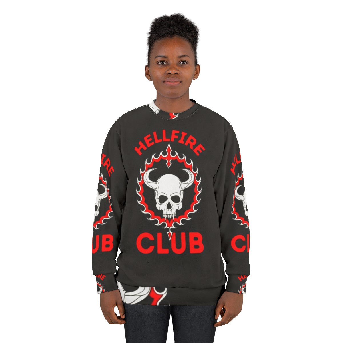 Hellfire Club Stranger Things 80s Youth Sweatshirt - women