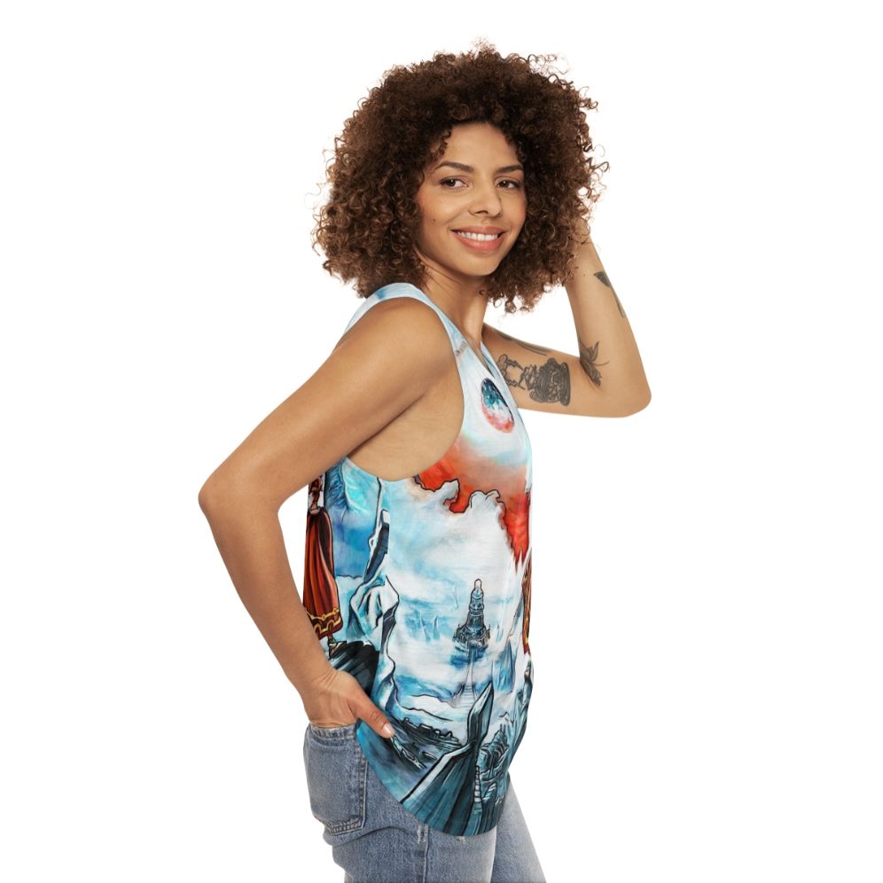 Terranigma SNES RPG Unisex Tank Top - women side