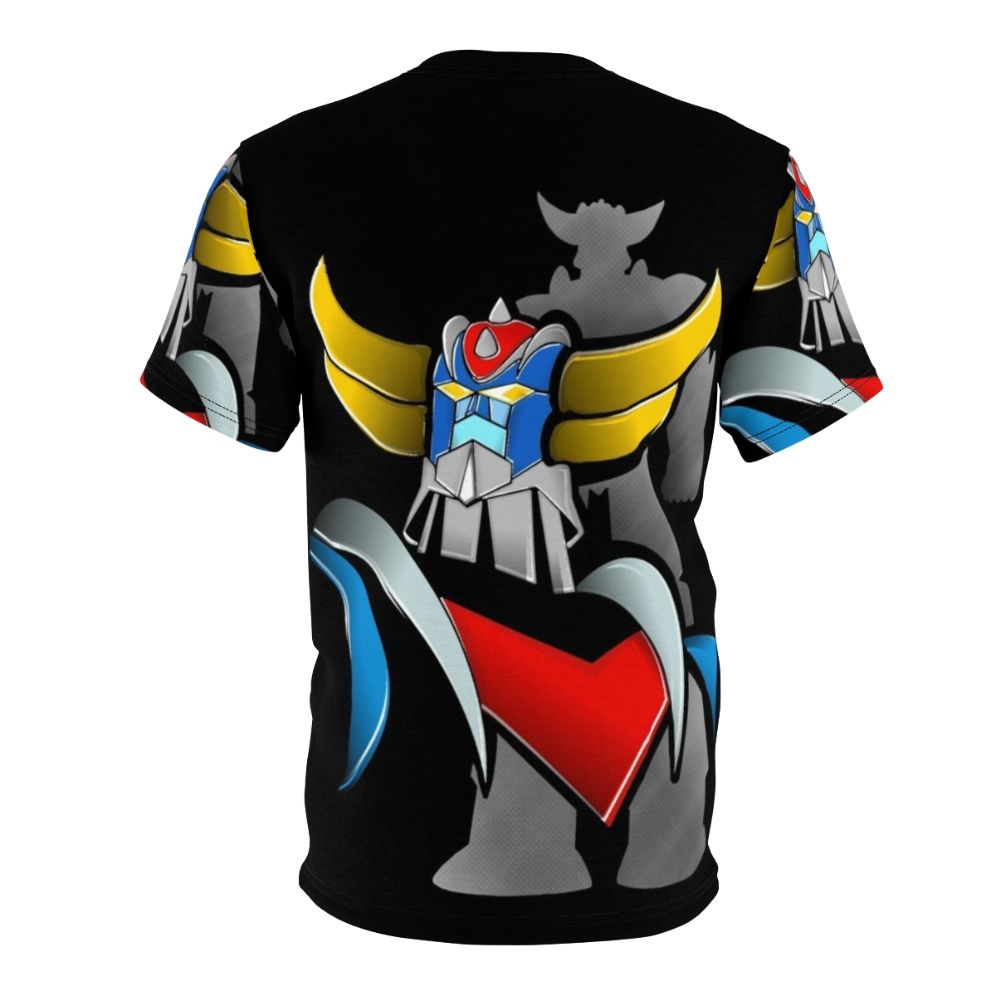 Vintage-style Goldorak & Grendizer inspired all-over print t-shirt - Back